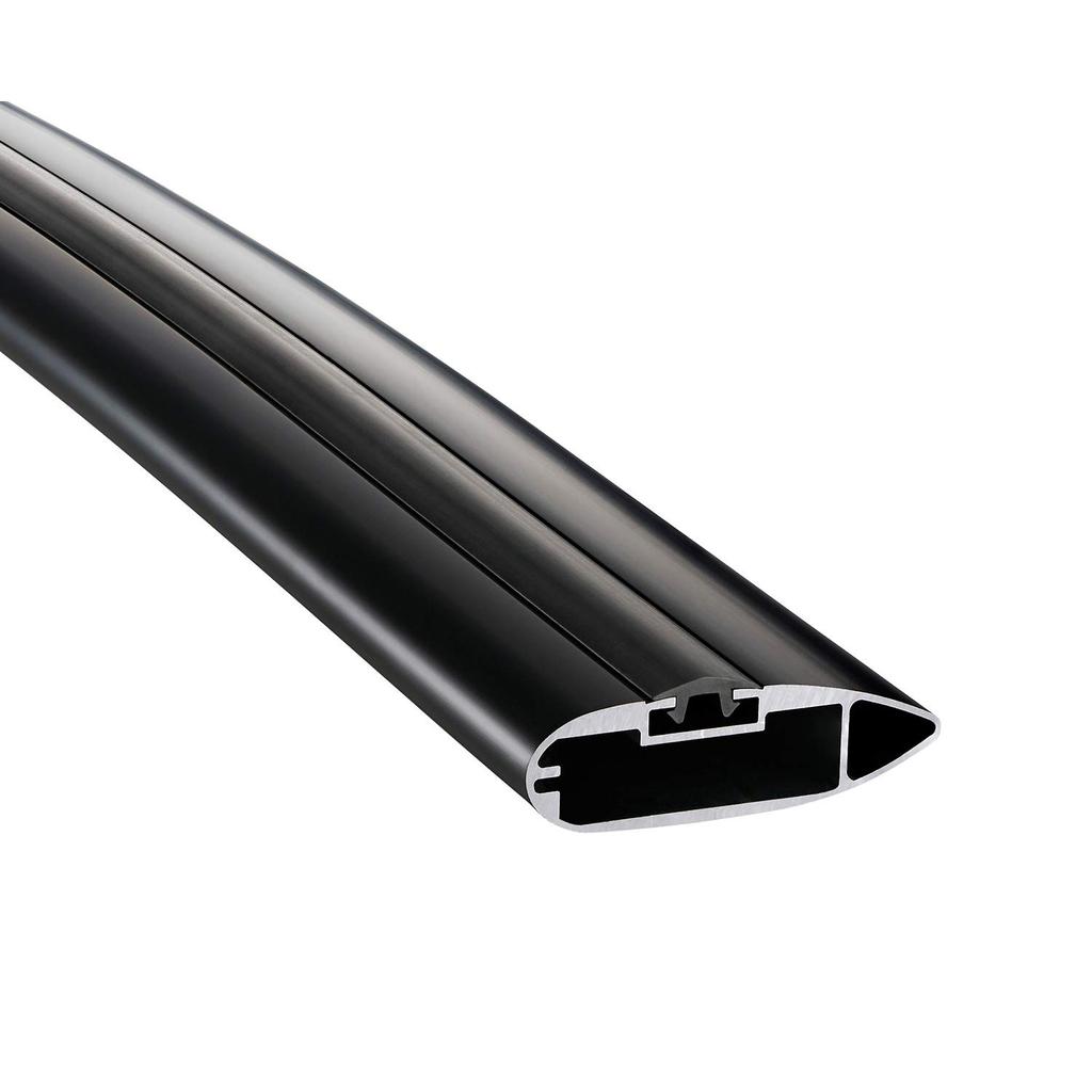 Terzo Carrier Aerobar EB84AB (by PIAA) Roof/Base Bar, Type, Black, 84cm, (1 Piece)