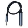 Single Channel Audio Cord Audio Adapter Cable Plug and Play Headphone Extension Cord  for Guitars