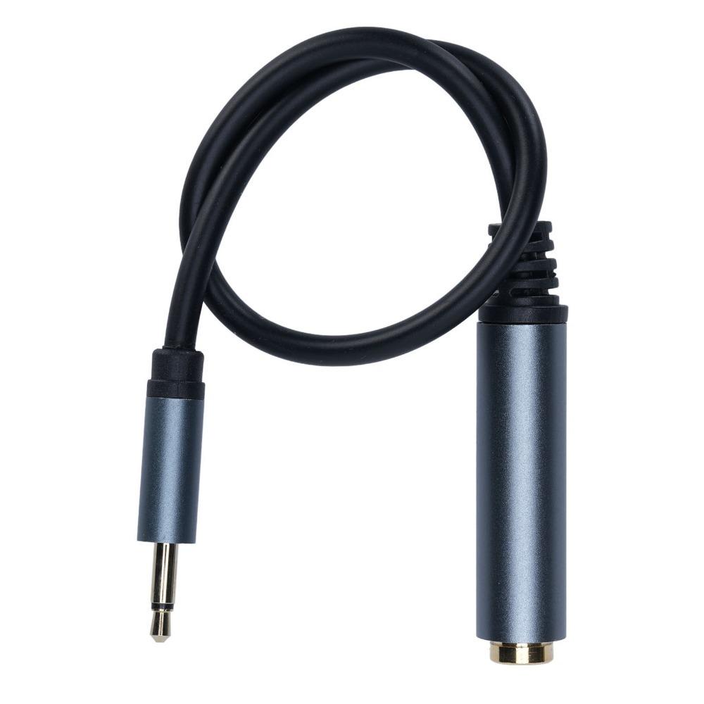 Single Channel Audio Cord Audio Adapter Cable Plug and Play Headphone Extension Cord for Guitars