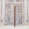 Brass Walking Stick Anchor Cane Gift for Grandfather Father Aluminium Sailor Cane Art Deco Style