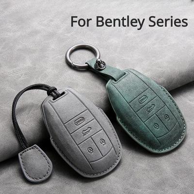Kryt na klíče od auta Fob Pro Bentley Bentayga - 2Ahmv-Yk1 Kožené pouzdro na klíče od auta Kryt Pro Klíčenku Bentley Příslušenství