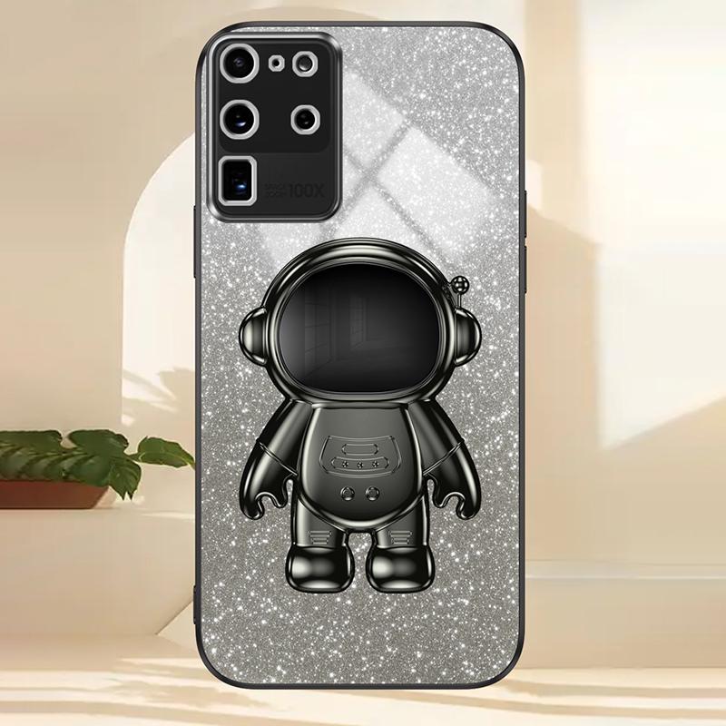 For Samsung Galaxy S20 Ultra Case Precise Cutout Astronaut Kickstand Dustproof PC+TPU Phone Cover