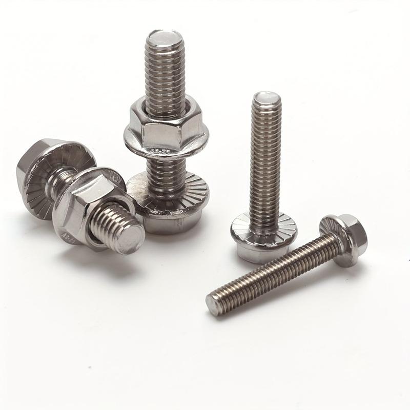 212-piece Stainless Steel Heavy-duty Hex Bolt and Nut Kit, M5/M6/M8, Suitable for Home Maintenance and Industrial Equipment.