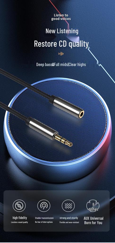 Type-C Male to Female & 5-Pin XLR Audio Cable Set