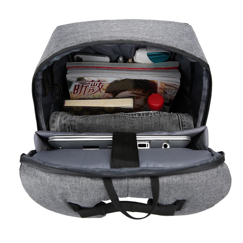 Multifunktionaler Business-Laptop-Rucksack für Herren mit USB-Ladeanschluss