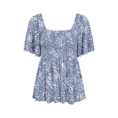 Womens/Ladies Hydra Shirred Top