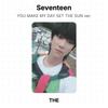 Seventeen YOU MAKE MY DAY SET THE SUN ver. Official Photocard