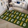Office Carpet Green Bay Packers Logo Patterned, Sofa Rug, Chair Mat Protection