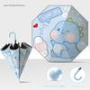 Children's Waterproof Umbrella Cover with Straight Handle, Rounded Wheels, Suitable for Boys and Girls in Kindergarten and Elementary School, Cartoon