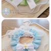 Fashion Small Flower Cats Collar Lace Bib Lace Pet Collar Bib Sweet Cat Necklace