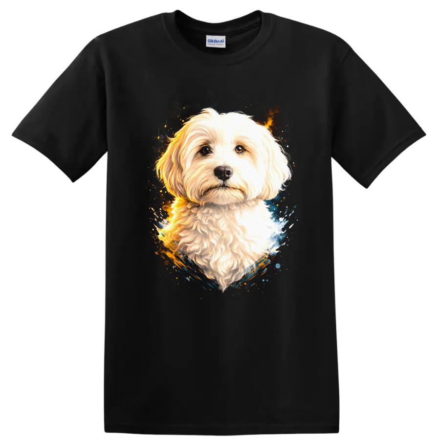 Dog Lover T Shirt Funny Cute Dog Breed Pet Illustration Art Tee