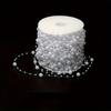 1PC White Pearl Bead Garland Roll-Ideal for Home,Wedding Decoration,Party,DIY ,Beaded Garland for Special Occasions Accessories