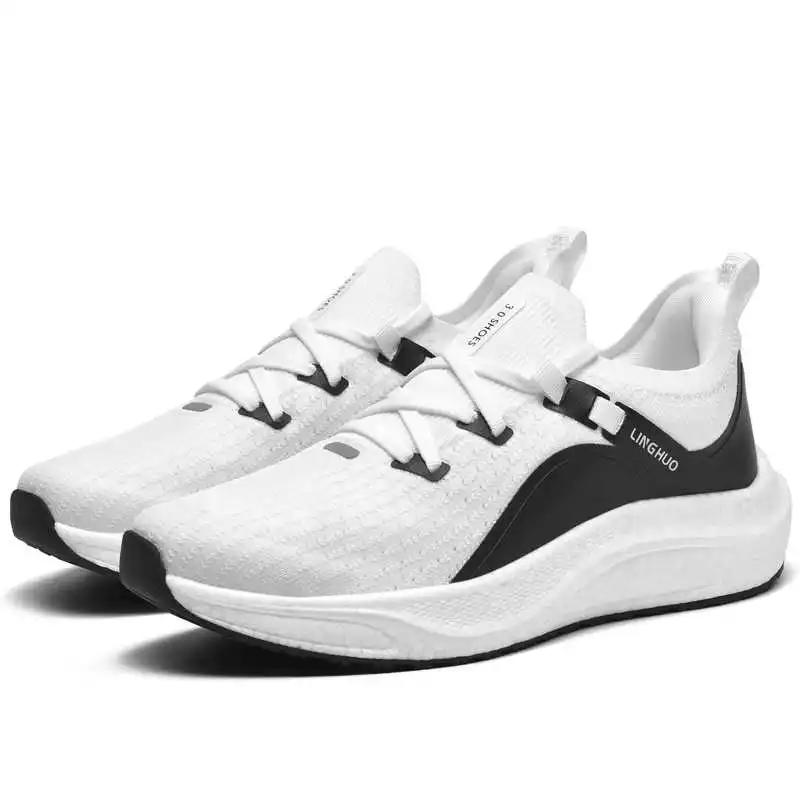 Fashion Lace Up Flat Sole Teenager Sneakers Slippers Flip Flops Shower Shoes Sport Sandals Women Industrial Sewing Temis Deadlift