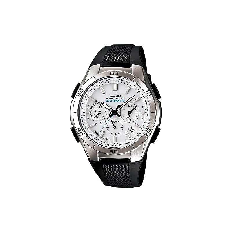 [CASIO] WAVE CEPTOR Wristwatch [Domestic Genuine Product] Radio-Controlled Solar WVQ-M410-7AJF Men's White