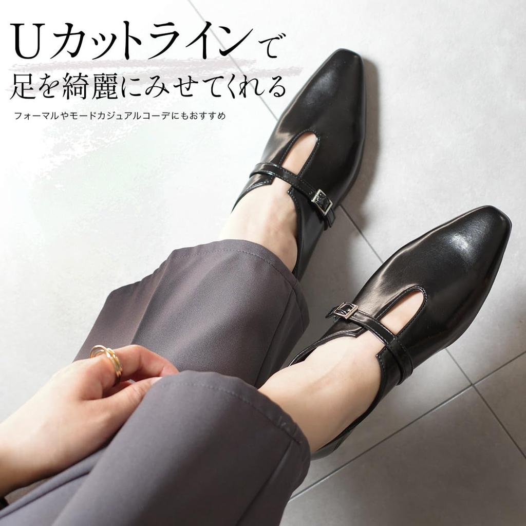 Weiche Viereckige Niedrige Ferse Einfach Anzuziehen Einfach zu SY409 [AmiAmi] Pumps, Pumps, Babouche, Damen, 2-WEGE, An, Tragen, Schuhe, Schwarz, (LL (24,0 cm - 24,5 cm), Silber)