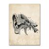 Wandbilder für Krankenhaus, Arzt, Büro, Dekor, Wandkunst, Leinwand, Malerei, Anatomie, Skelett, nordische Poster und Drucke, Vintage