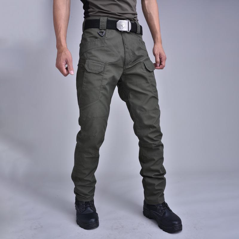 Men's IX7 Tactical Camouflage Pants: Quick-Drying, Waterproof, Wear-Resistant Outdoor Trousers for Hiking and Climbing