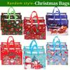 Christmas Reusable Gift Bags with Handles Non-wove Christmas Tote Bags Treat Bags Gifts Wrapping Shopping Xmas Party Decor