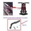 Compatibil cu CLK W209 02-09 Hayon Decapotabil Balama Acoperiș Pivot Capotă Moale.