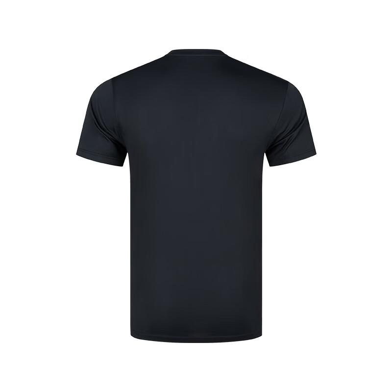 Asics Logo Outdoor Casual Sports Round Neck Quick-Dry Short Sleeve T-Shirt Men Tops Black 2011D202-001