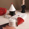 Multi-functional Floss Cotton Swab Organizer Decorative Ceramic Storage Box  Living Room