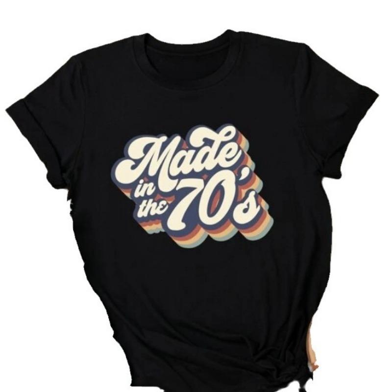 Женская футболка с круглым вырезом и коротким рукавом с надписью «Wish» 2XL чёрный — фото 5