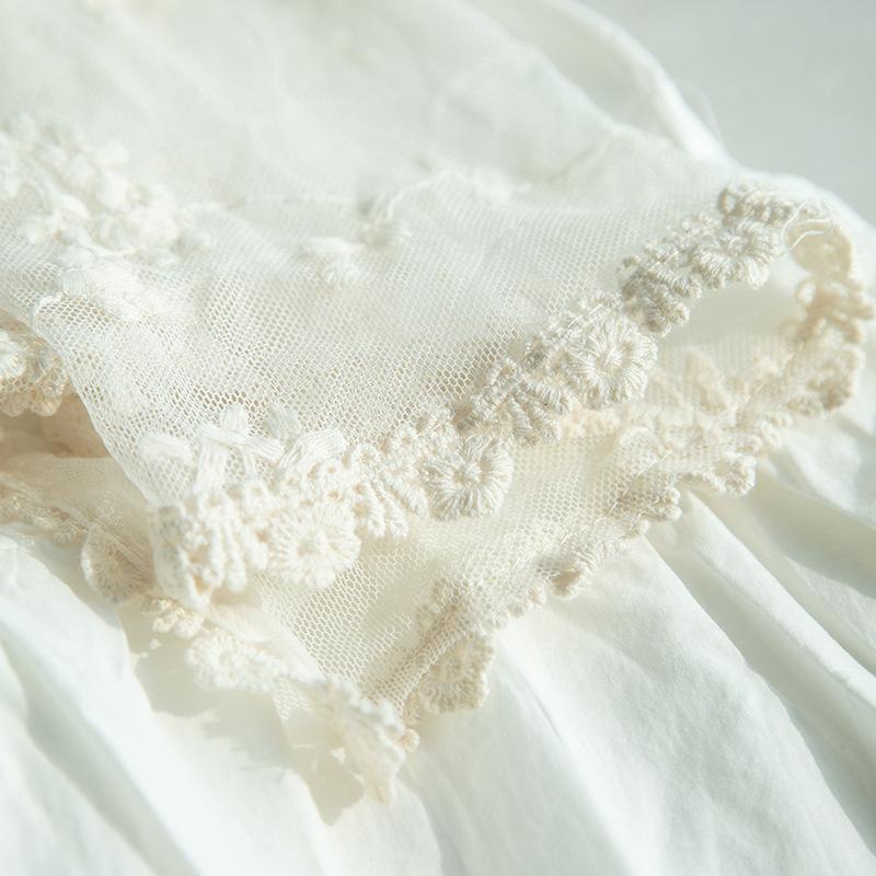 New Lace Long Scarf Embroidered Enlarged Thin Scarf Fashionable Artistic Retro Shawl