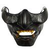 Nyhet Ghost of Tsushima Mask Jin Sakai Cosplay Halvansikte Samurajkrigare Ansikte Rekvisita Halloweenfest Mask Harts