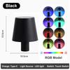 Rechargeable Table Lamp LED Touch Sensor Desktop Night Light Wireless Reading Lamp for Restaurant Hotel Bar Bedroom Decor Light