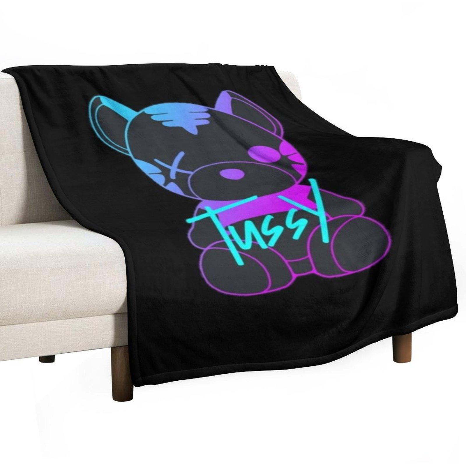 Tussy games Throw Blanket Sofa Vintage Soft Beds Multi-Purpose Blankets 30x40in