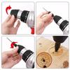 Hexagonal Shank Countersink Drill Bit Set 5pc For Professional Woodworking Job