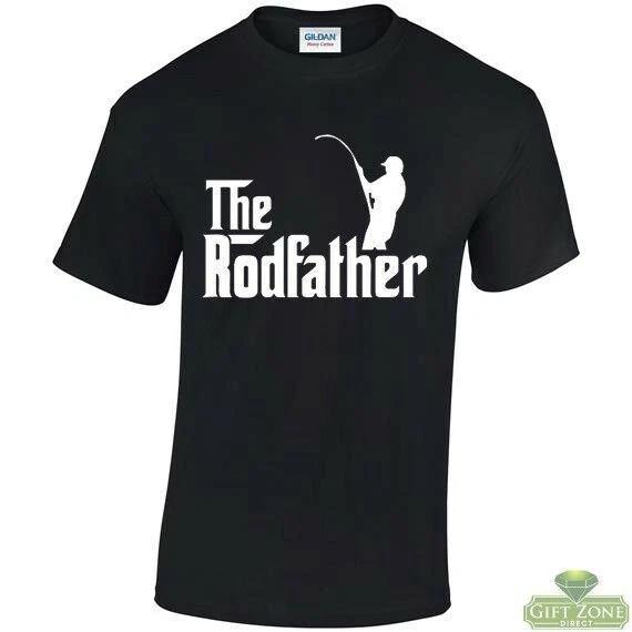 The Rodfather Funny Fishing T Shirt Fisherman Gift S