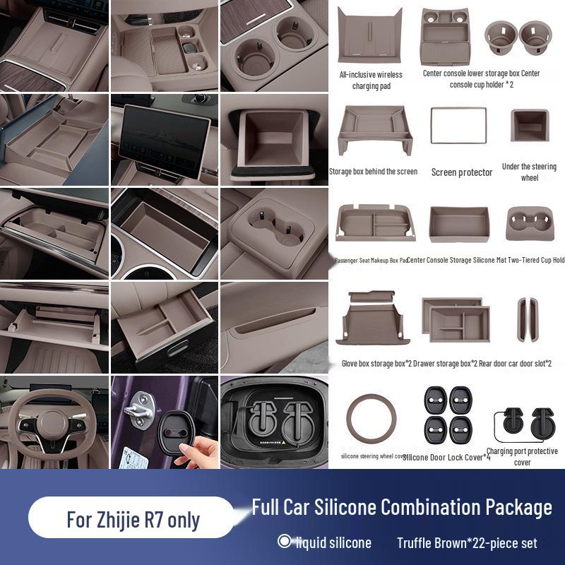 Zhiji R7 Central Control Screen Protector with Fan