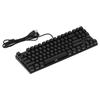 MAGIC REFINER Gaming-Tastatur 87 Tasten Tragbar Langlebig RGB-Hintergrundbeleuchtung Ergonomische Mechanische Tastatur