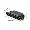 Portable Car Seat Fan 3 Speeds Adjustable Car Headrest Cooling Fan 3000mAh Car Rear Backrest Fan Car Interior Accessories