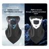 Nackengamasche Gesichtsbedeckung Sturmhaube Wasserdicht Reflektierend Fleece Gesichtsbedeckung für Männer Frauen Winter Radfahren Wandern
