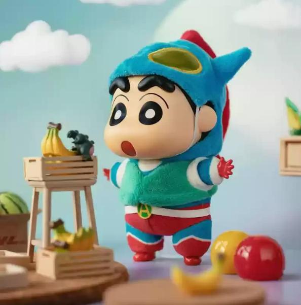 

1Top-quality Costume Party Shin-chan Blind 1 crayon new series mystery box Random Trendy Surprise Collectible