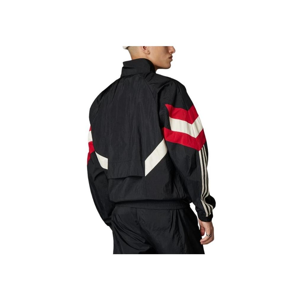 Adidas Manchester United Originals Track Top Black/Red Men Streetwear IS6525