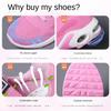 Fashion Women's 2024 New Air Cushion Shoes Korean Fashion Trend Women's Shoes Soft Sole Breathable Sports Shoes Women's