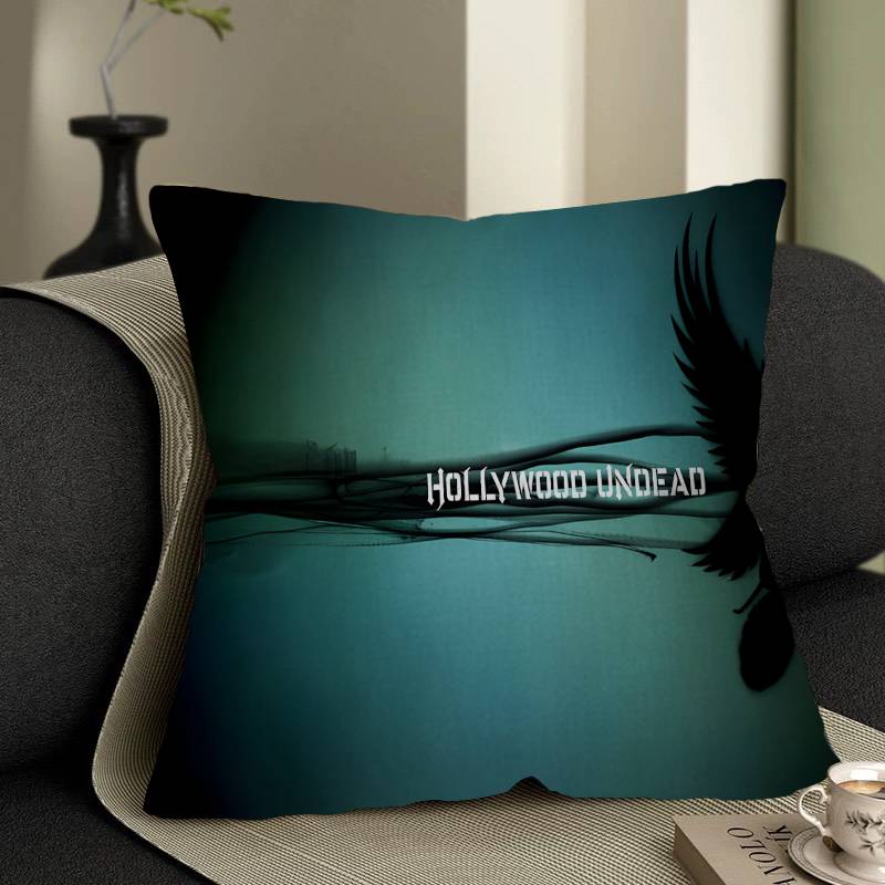 Rock Band HHollywood Undead Singer Cushion Cover Pillow Cover Decor Pillowcase Printed Cushion Case for Couch