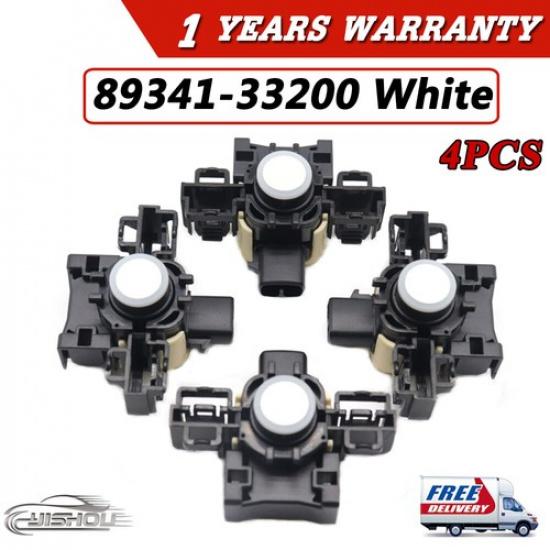4Pcs 89341-53010 Bumper Parking Sensor PDC for 2013-15 Lexus IS350 IS250 GS350