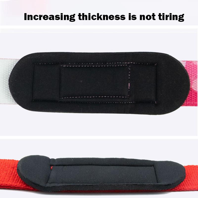 Tyngdlyftningsremmar Halkfria Silikon Lyftremmar Styrketräning Marklyft Crossfit Handgrepp Handledsstöd