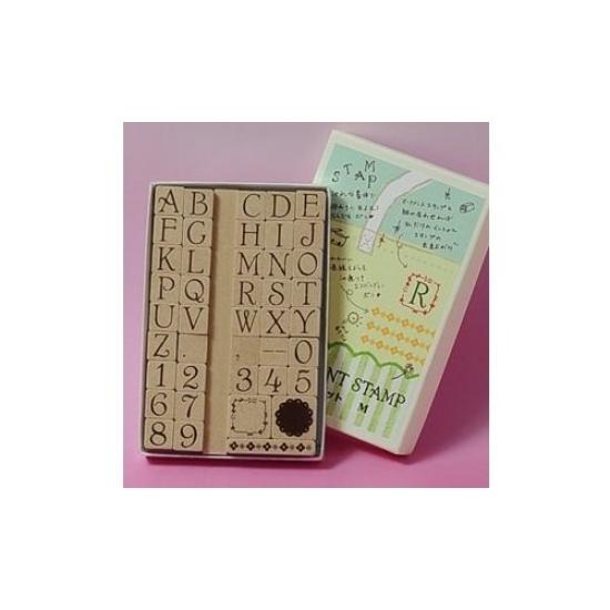 Stamp Studio Ai Ornament Stamp ABC Stamp Medium Eco Wood K2-05