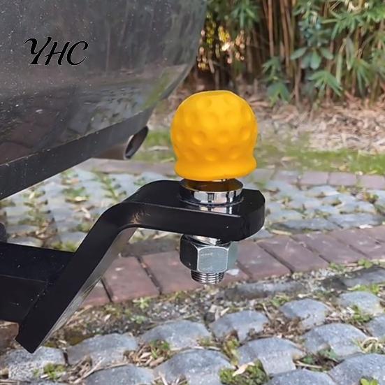 Tow Ball Cap Cover Simple Use Wear-resistant 4 Colors Accessory Universal 50mm Bar for Car