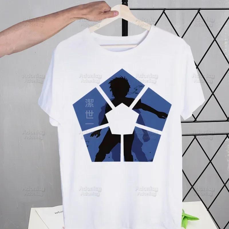 BLUE LOCK Isagi Yoichi T-Shirt Herren Tops T-Shirts Harajuku Seishiro Nagi Meguru Bachira T-Shirt Streetwear Hip Hop Herren T-Shirts