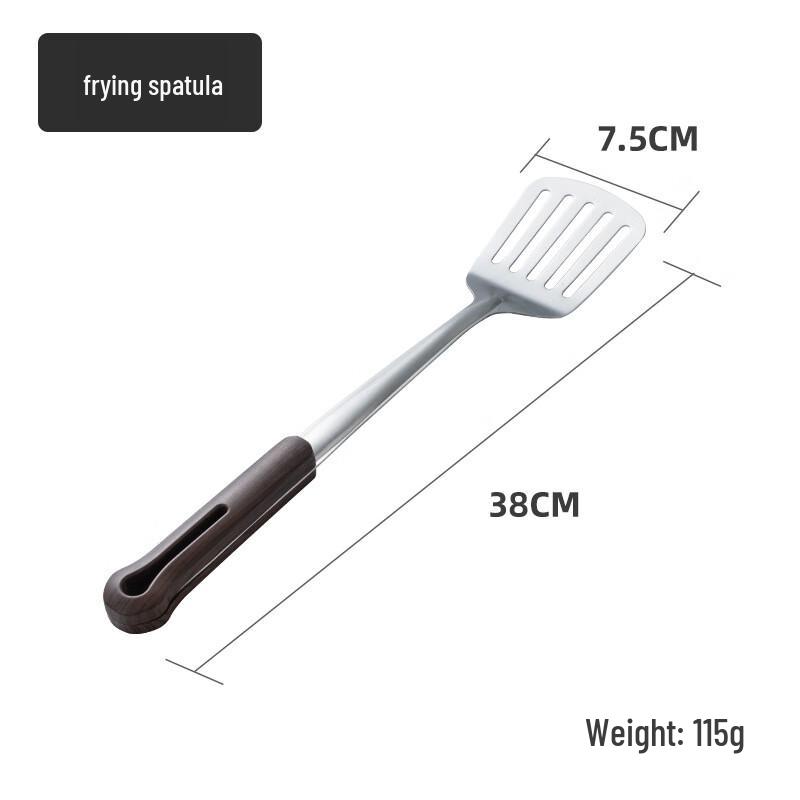 

ZISIZ Stainless Steel Frying Spatula 2-Pack