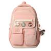 Schoolbag new junior high school student high school student schoolbag large capacity primary school student burden reduction ridge protection high 