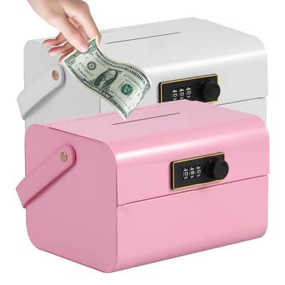 Children's Money Box with Password Lock, Cash Coin Storage Box, Children's Birthday Gift
