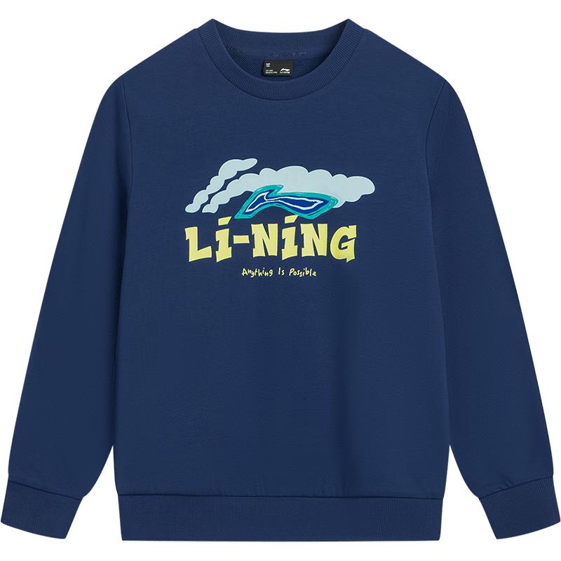 Детская толстовка с флисовой подкладкой LI-NING 140