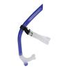 Swimming Snorkel Reduced Drag Silicone Swimming Breathing Tube with Adjustable Head Brace for Snorkeling Diving